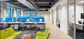 公司过道集成吊顶装修效果图片