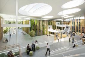 办公室刚装修隔断效果图片