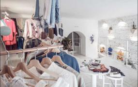 现代风格女服装店装修图片