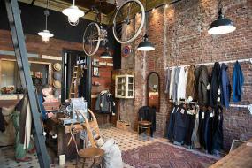 2018男士10平米服装店装修设计效果图大全