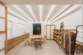 现代混搭风格女装服装店装修图片