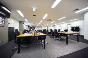 现代简约简单办公室装修图