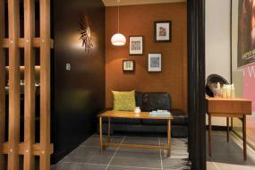 高端美发店洗头房装修图片赏析