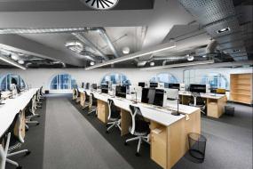 国外简约办公室吊顶装修风格设计欣赏