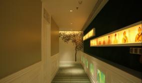 美容门面室内装饰画装修效果图片欣赏