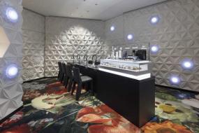 美容店面过道吊顶装修效果图