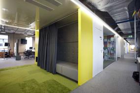 新中式风格办公室窗帘装修图片大全