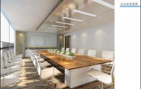 大会议室多处吊顶装修效果图片