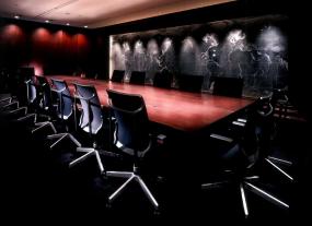 中会议室多处吊顶装修效果图