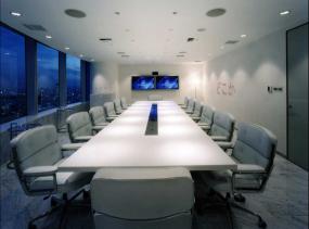 会议室简单吊顶装修装饰效果图