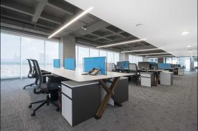 小型写字楼办公室灯具装修效果图