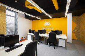 普通办公室室内吸顶灯装修效果图片欣赏