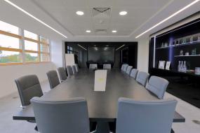 小型酒店小型会议室布置装修效果图片