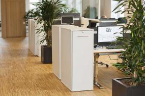 小型写字楼办公室文件柜设计装修效果图