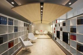 小型写字楼办公室文件柜设计装修效果图