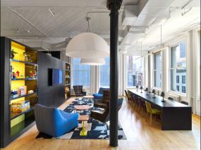 写字楼室内小型会议室设计效果图