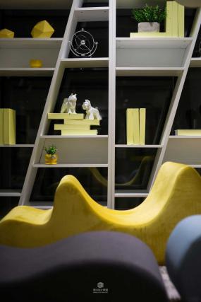 上海办公室书架设计装修效果图片