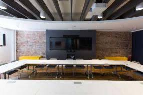 小型会议室办公椅子布置图片大全