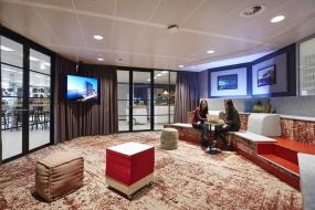 中心会议室办公椅子设计摆放图