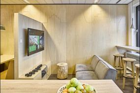 会议室会议桌布装饰效果图