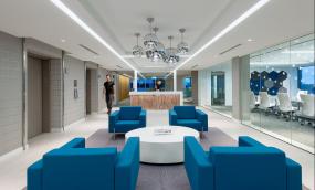 写字楼办公室走廊装修效果图大全