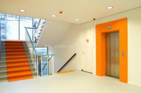 办公室走道设计效果图2018图片