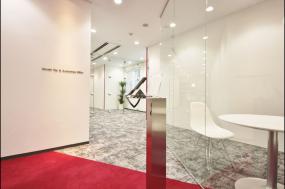 会议室玻璃隔断装修效果图