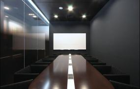 时尚混搭风格小办公室吊顶装修图片