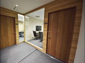 简单办公室室内吊顶装修效果图片