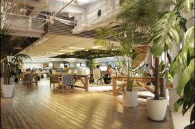 复式写字楼石膏板吊顶装修效果图