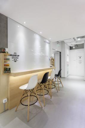 办公室会所集成吊顶装修效果图