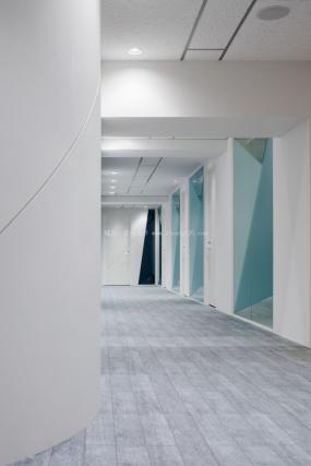 写字楼大厅吊顶设计装修效果图片