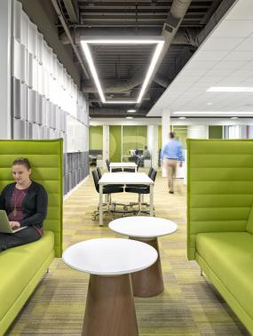 办公室集成吊顶灯装修设计图大全