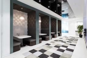 写字楼石膏板吊顶装修效果图片