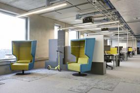 大办公室办公桌椅装修效果图片