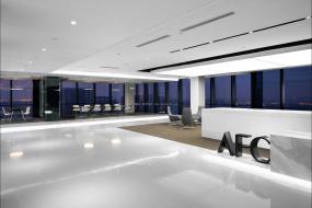 最新会议室大理石桌装修效果图片