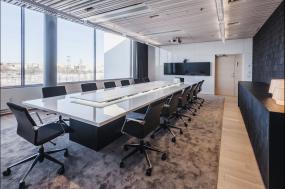 政府会议室设计装饰效果图