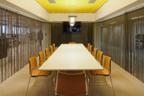 政府会议室背景墙装修效果图片
