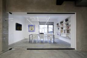 政府会议室水晶灯效果图片