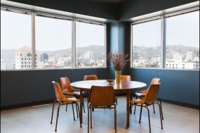 小会议室双开门装修效果图片