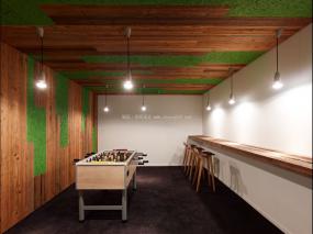 现代时尚装修写字楼大堂设计效果图片