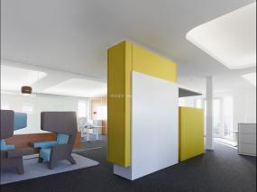 写字楼室内现代风格办公室装修设计图片