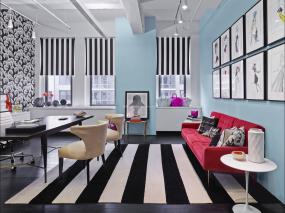 现代时尚设计老总办公室装饰图片