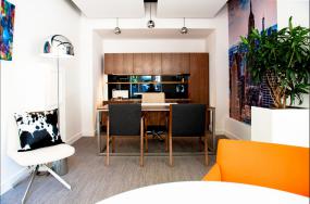 现代中式老板办公室设计装修效果图