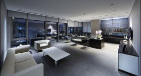 写字楼经理办公室吊顶装修效果图片