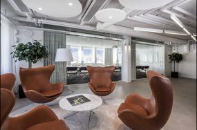 200平的办公室效果图大全