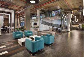 老总办公室室内隔断设计效果图片