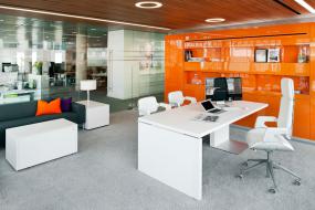 混搭风格老板办公室室内设计装修图片