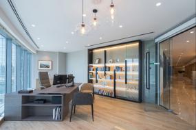 写字楼董事长办公室吊顶装修效果图片