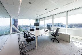 现代风格董事长办公室设计效果图